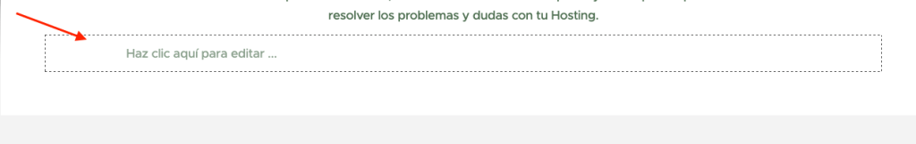 campo para texto