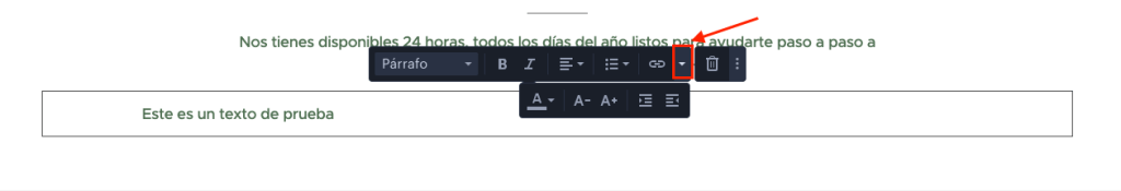 opciones edicion