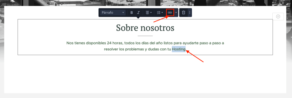 seleccionar texto seleccionar texto