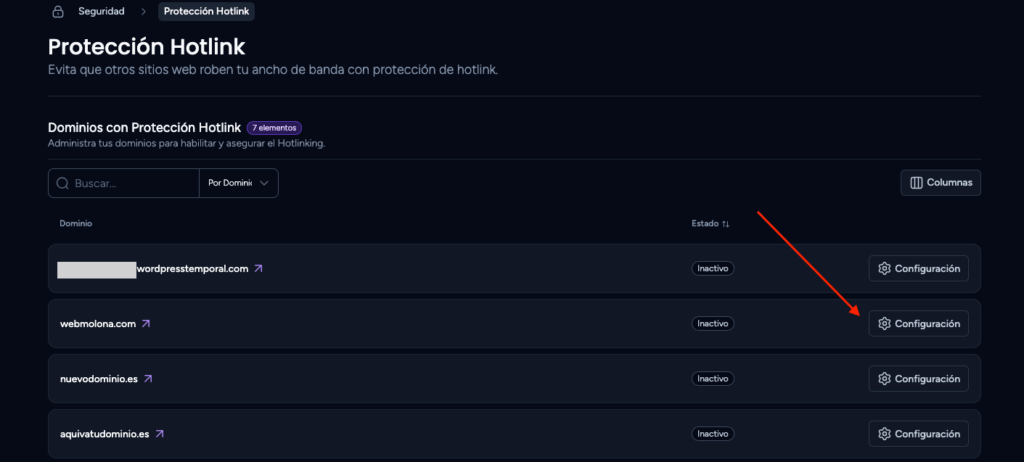 activar hotlink