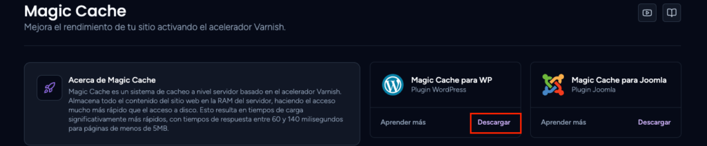 magic cache wp