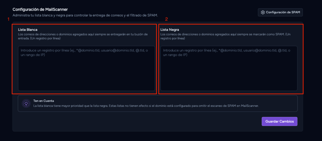 listas