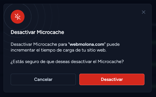 desactivar cache desactivar cache