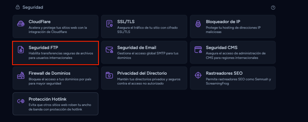 seguridad ftp