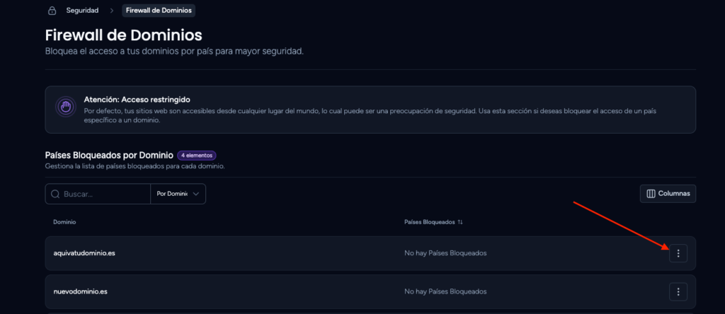 bloquear paises