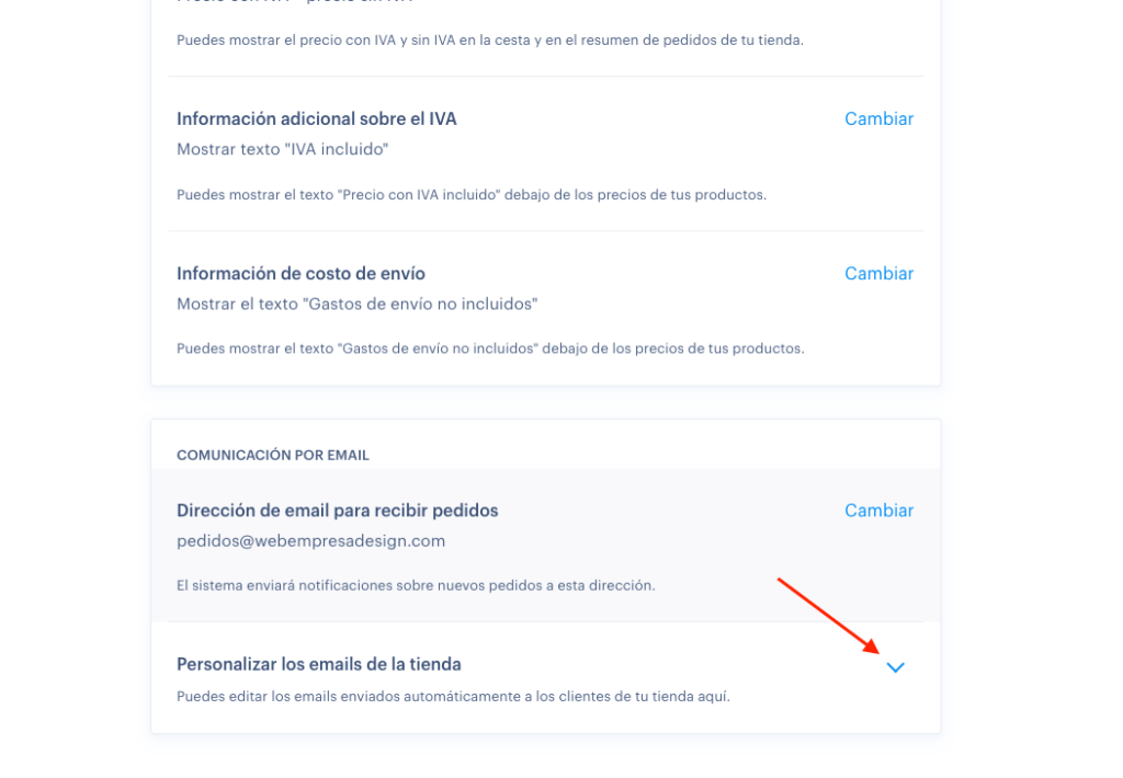 personalizar emails