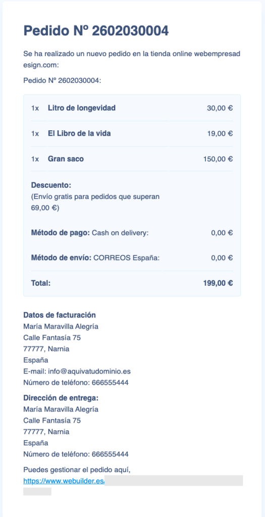 pedido