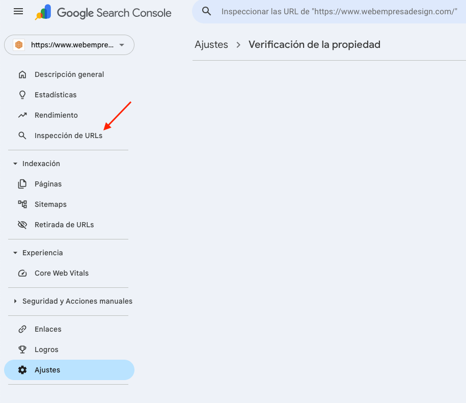inspeccion de URL inspeccion de URL