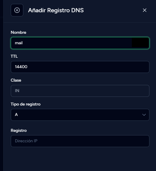 registro mail registro mail